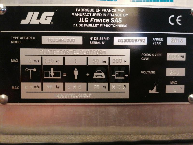 JLG Toucan Duo - Verticale masthoogwerker: afbeelding 2 JLG Toucan Duo - Verticale masthoogwerker: afbeelding 2