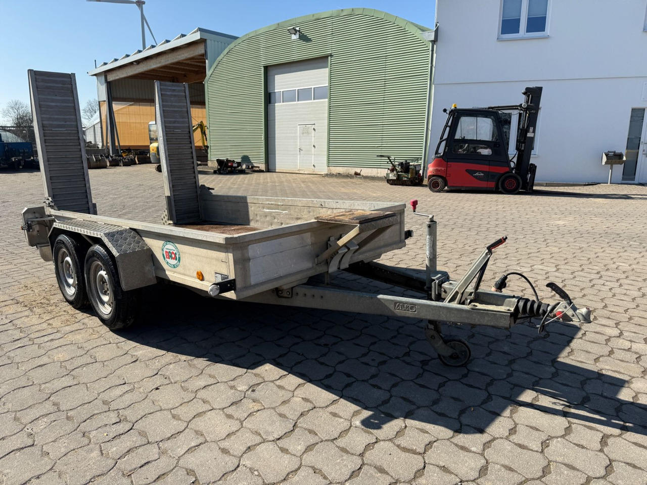 BAOS M303116, Baumaschinen Transportanhänger 3 t - Dieplader aanhangwagen: afbeelding 1 BAOS M303116, Baumaschinen Transportanhänger 3 t - Dieplader aanhangwagen: afbeelding 1