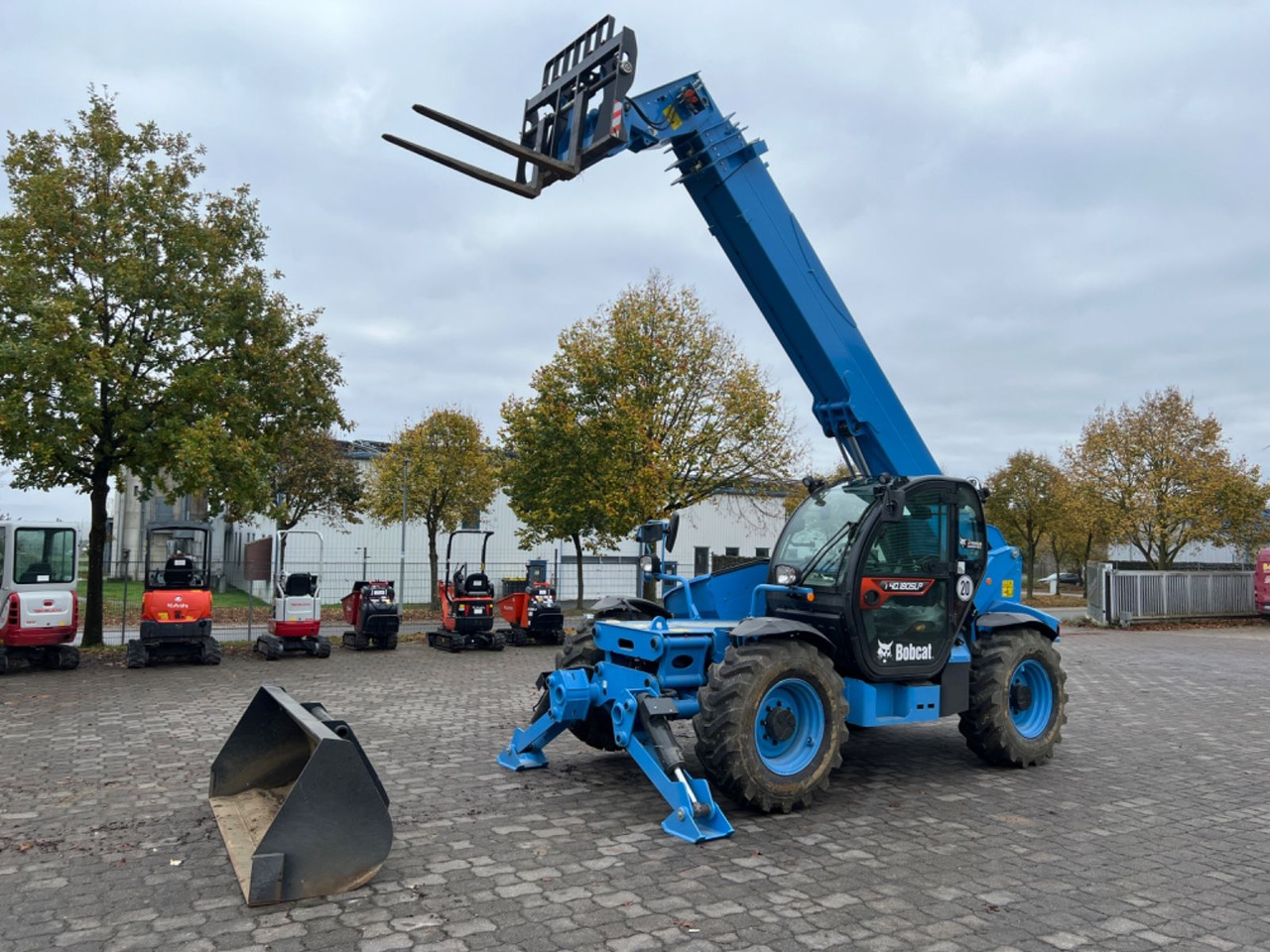Bobcat T 40.180 SLPRC, Bj 21/22, 50 BH, Schaufel Gabel - Wiellader: afbeelding 1 Bobcat T 40.180 SLPRC, Bj 21/22, 50 BH, Schaufel Gabel - Wiellader: afbeelding 1