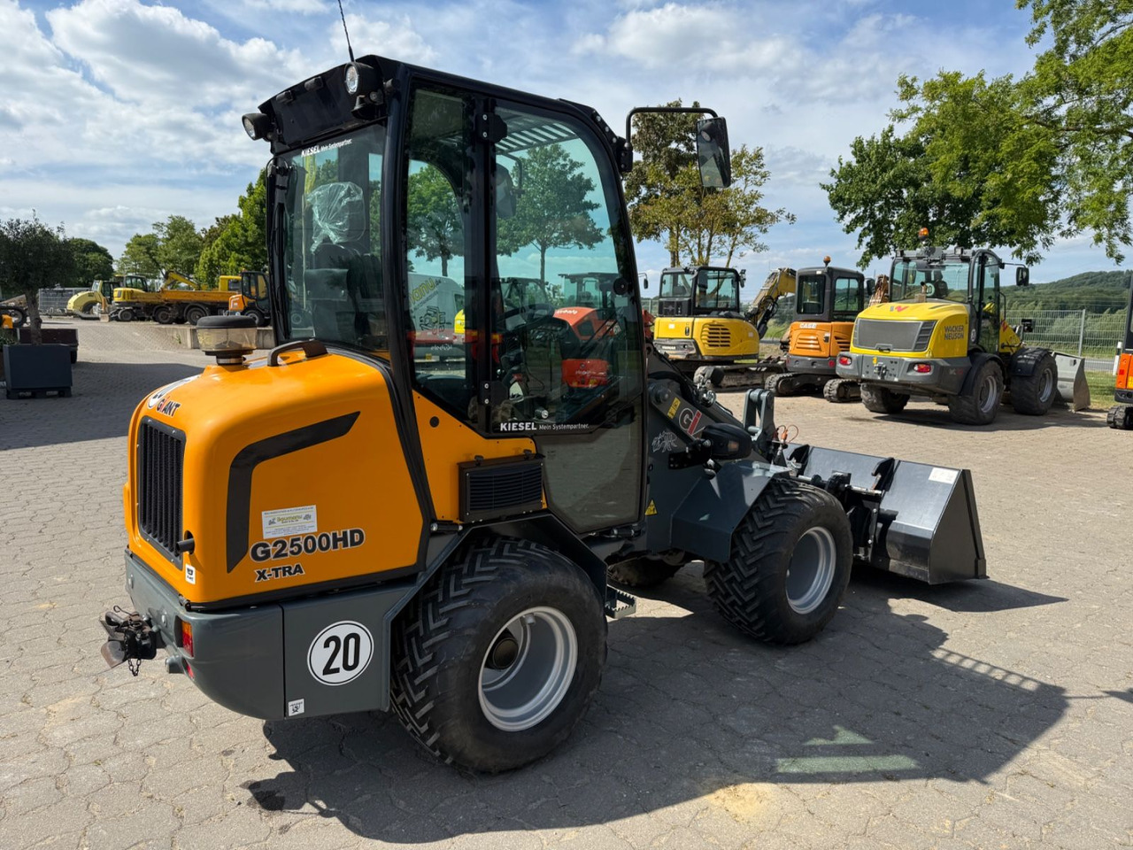 Giant G2500 HD X-TRA, Bj 20, SW, Schaufel, Gabel - Wiellader: afbeelding 4 Giant G2500 HD X-TRA, Bj 20, SW, Schaufel, Gabel - Wiellader: afbeelding 4