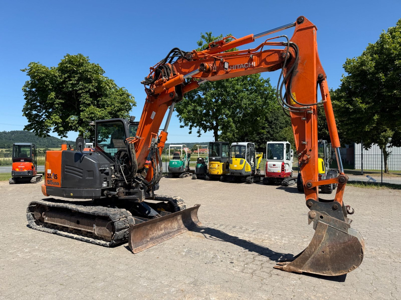 Hitachi ZX 85 USB-5A, Bj 17, 5190 BH, hydr. VA, MS08, TL - Minigraafmachine: afbeelding 3 Hitachi ZX 85 USB-5A, Bj 17, 5190 BH, hydr. VA, MS08, TL - Minigraafmachine: afbeelding 3