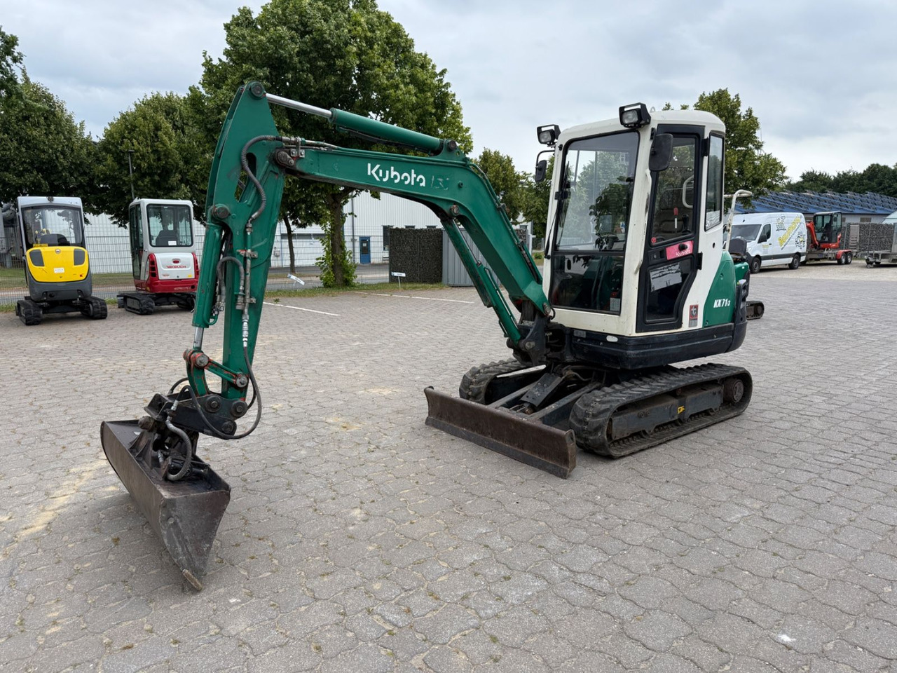 Kubota KX 71-3, Bj 12, 3400 BH, MS 03, GLV - Minigraafmachine: afbeelding 1 Kubota KX 71-3, Bj 12, 3400 BH, MS 03, GLV - Minigraafmachine: afbeelding 1