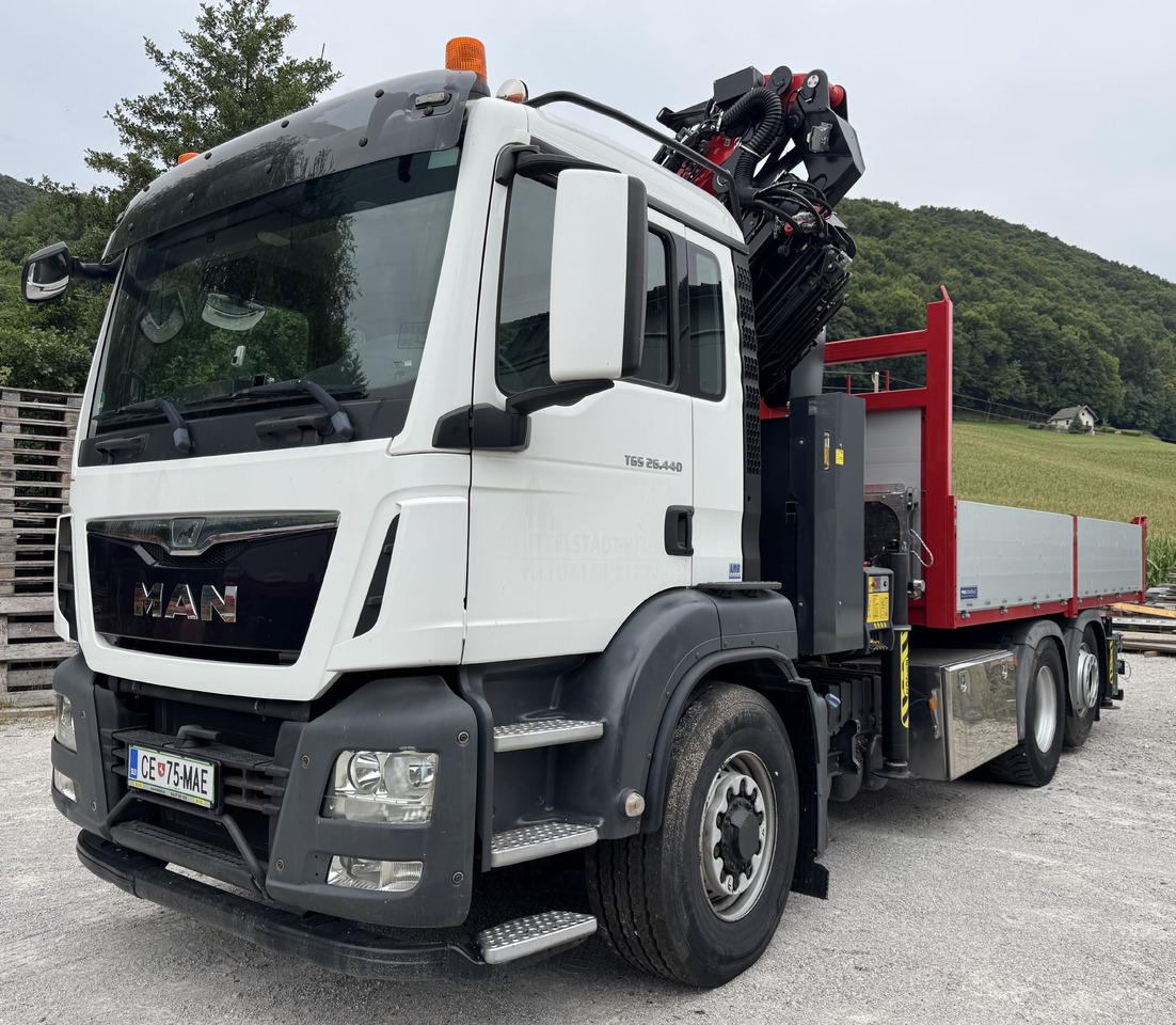 MAN Hiab Fassi Palfinger PK 34002-6 JIB-3 - Kraanwagen: afbeelding 1 MAN Hiab Fassi Palfinger PK 34002-6 JIB-3 - Kraanwagen: afbeelding 1