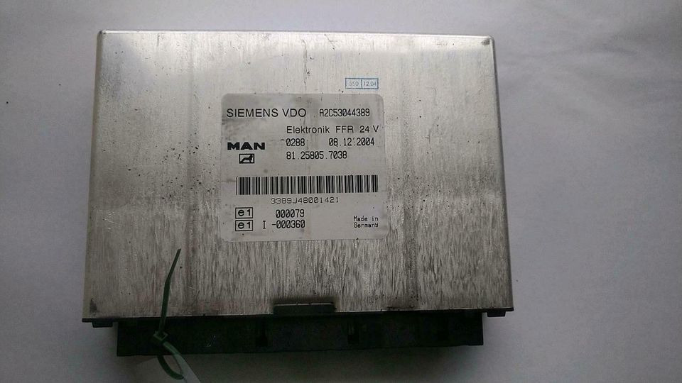 MAN TGA FFR 81.25805-7038 - ECU voor Vrachtwagen: afbeelding 1 MAN TGA FFR 81.25805-7038 - ECU voor Vrachtwagen: afbeelding 1