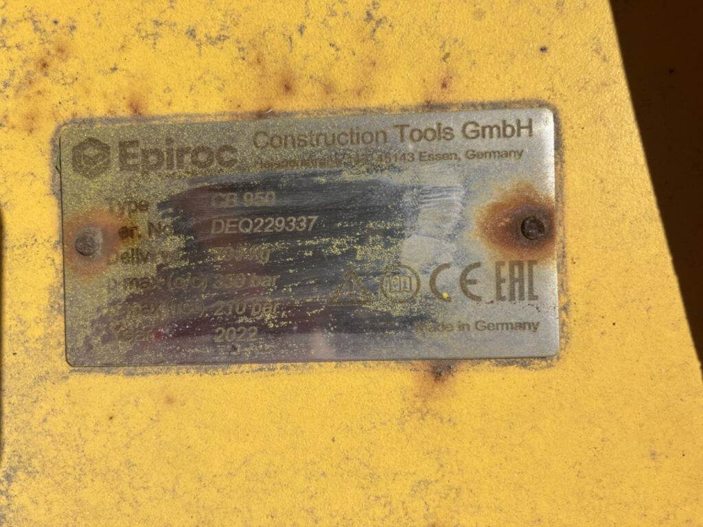 Epiroc Betonabbruchzange CB950 - Sloopschaar voor Bouwmachine: afbeelding 5 Epiroc Betonabbruchzange CB950 - Sloopschaar voor Bouwmachine: afbeelding 5