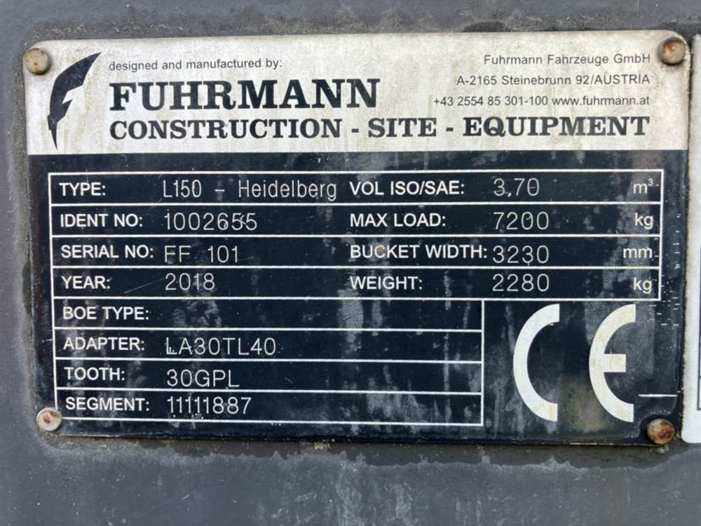 Fuhrmann Schaufeln mit Zähnen - Bak: afbeelding 5 Fuhrmann Schaufeln mit Zähnen - Bak: afbeelding 5