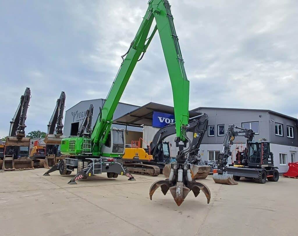 Sennebogen 830E - Overslagkraan: afbeelding 1 Sennebogen 830E - Overslagkraan: afbeelding 1