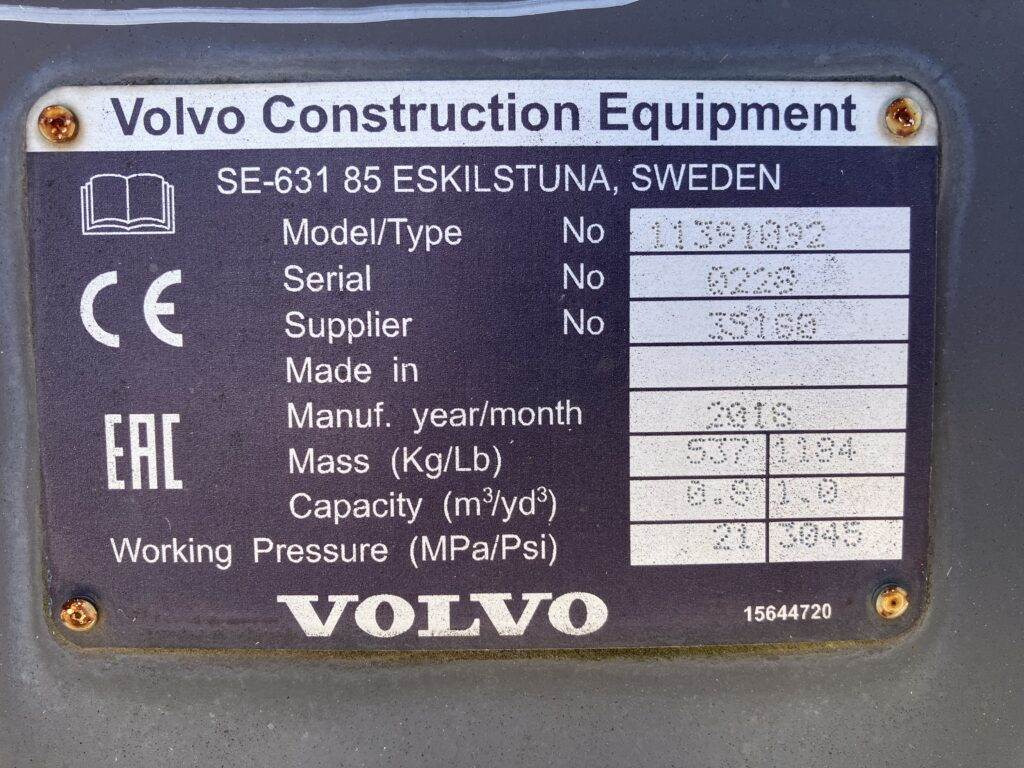 Volvo Klappschaufel mit Zähnen TPZ - Bak: afbeelding 5 Volvo Klappschaufel mit Zähnen TPZ - Bak: afbeelding 5
