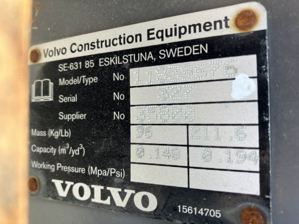 Volvo Tieflöffel mit Zähnen - Graaflaadmachine: afbeelding 5 Volvo Tieflöffel mit Zähnen - Graaflaadmachine: afbeelding 5