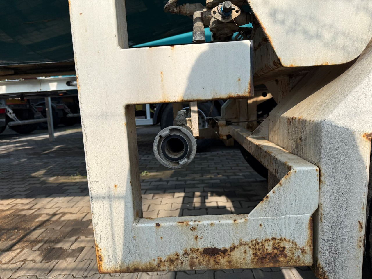 Betonmixer Betonmischer-Auflieger Stetter 10 m³ mit Motor: afbeelding 12