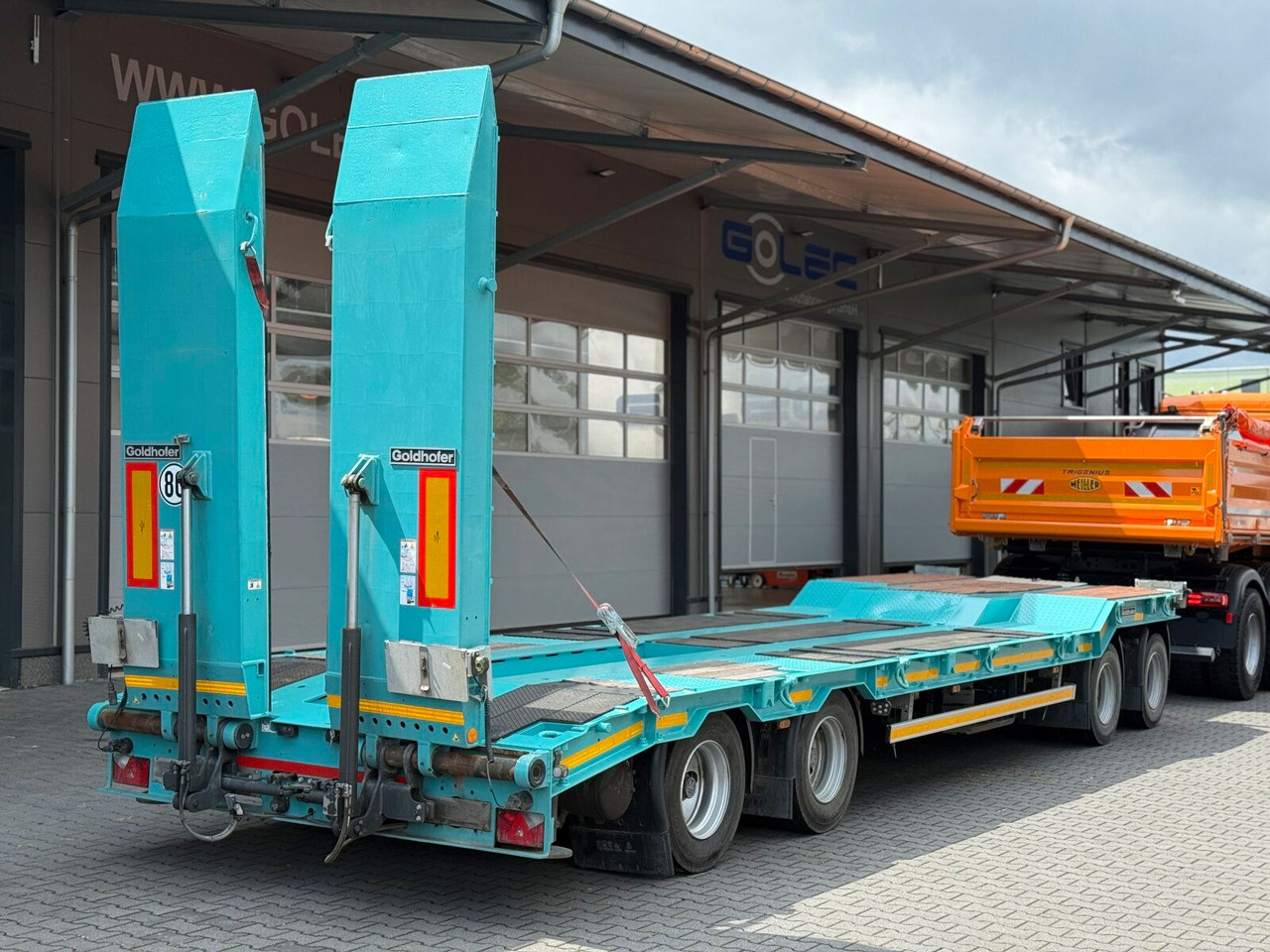 Goldhofer TU 4 EXPERT 4870 Tieflader Anhänger 44,8 T - Dieplader aanhangwagen: afbeelding 3 Goldhofer TU 4 EXPERT 4870 Tieflader Anhänger 44,8 T - Dieplader aanhangwagen: afbeelding 3