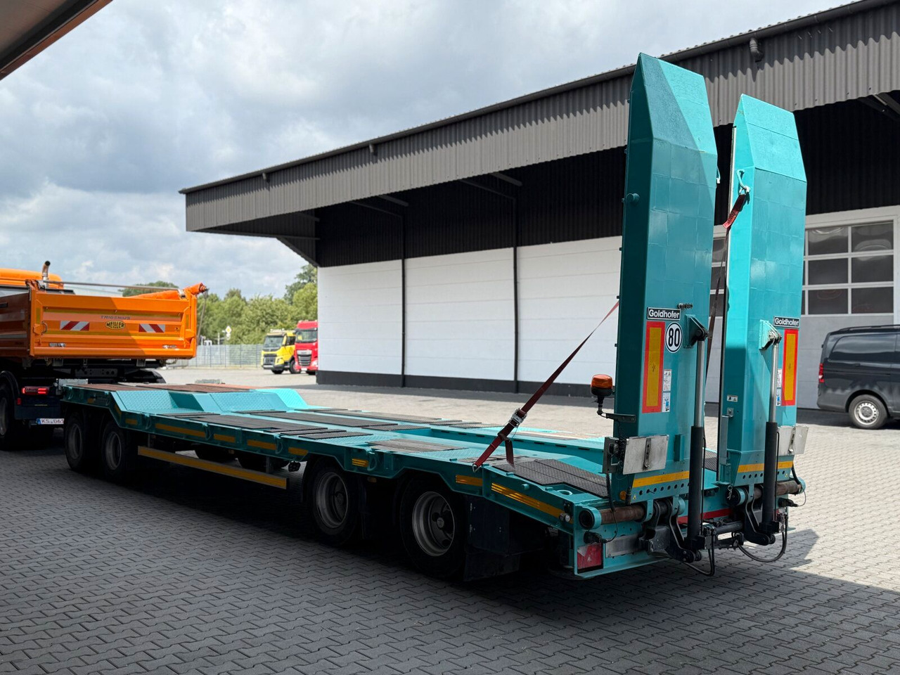 Goldhofer TU 4 EXPERT 4870 Tieflader Anhänger 44,8 T - Dieplader aanhangwagen: afbeelding 4 Goldhofer TU 4 EXPERT 4870 Tieflader Anhänger 44,8 T - Dieplader aanhangwagen: afbeelding 4