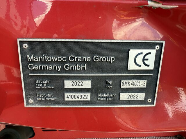 Grove Manitowoc GMK 4100L-2 Autokran 8x6 - Alle terrein kraan: afbeelding 3 Grove Manitowoc GMK 4100L-2 Autokran 8x6 - Alle terrein kraan: afbeelding 3