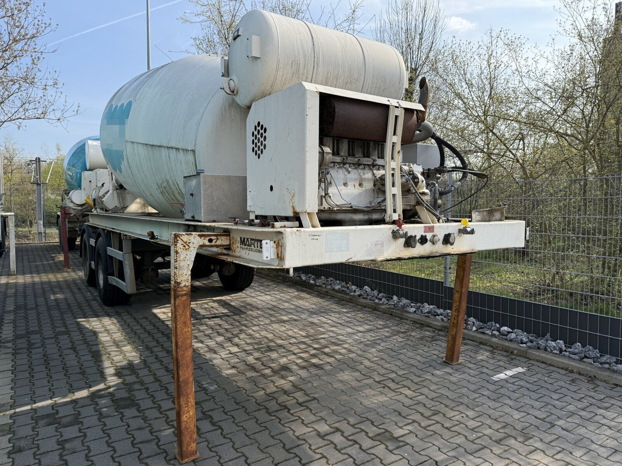 Intermix 10 m³ Betonmischer Auflieger mit Motor - Betonmixer: afbeelding 1 Intermix 10 m³ Betonmischer Auflieger mit Motor - Betonmixer: afbeelding 1