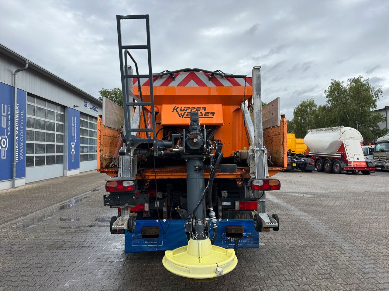 Iveco TRAKKER Kipper Kran TEREX 85.2 Winterdienst - Kipper vrachtwagen, Kraanwagen: afbeelding 5 Iveco TRAKKER Kipper Kran TEREX 85.2 Winterdienst - Kipper vrachtwagen, Kraanwagen: afbeelding 5