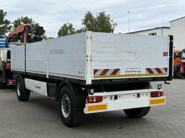 Open/ Plateau aanhangwagen Krone Baustoffanhänger 2 Achse: afbeelding 9 Open/ Plateau aanhangwagen Krone Baustoffanhänger 2 Achse: afbeelding 9
