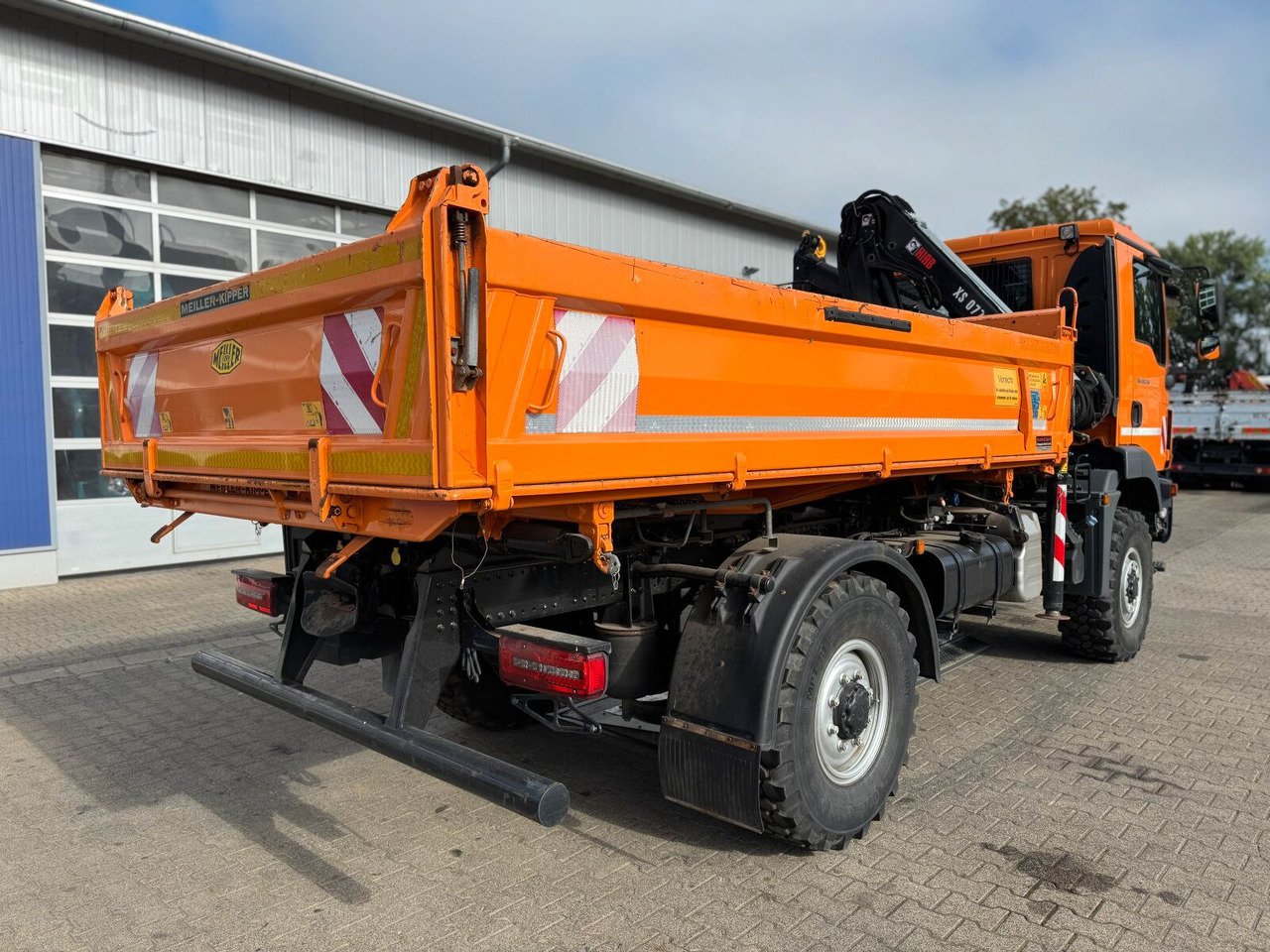 MAN TGM 13.250 4x4 Kipper Kran HIAB Winterd. - Kraanwagen: afbeelding 4 MAN TGM 13.250 4x4 Kipper Kran HIAB Winterd. - Kraanwagen: afbeelding 4