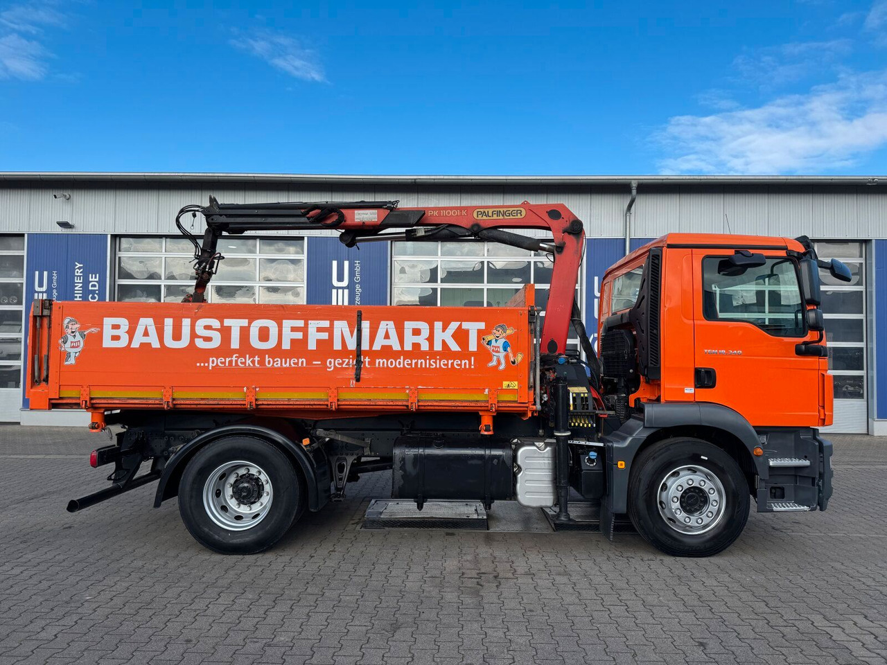 MAN TGM 18.340 4x2 Euro 6 Kipper Kran PK11001.K - Kipper vrachtwagen, Kraanwagen: afbeelding 3 MAN TGM 18.340 4x2 Euro 6 Kipper Kran PK11001.K - Kipper vrachtwagen, Kraanwagen: afbeelding 3