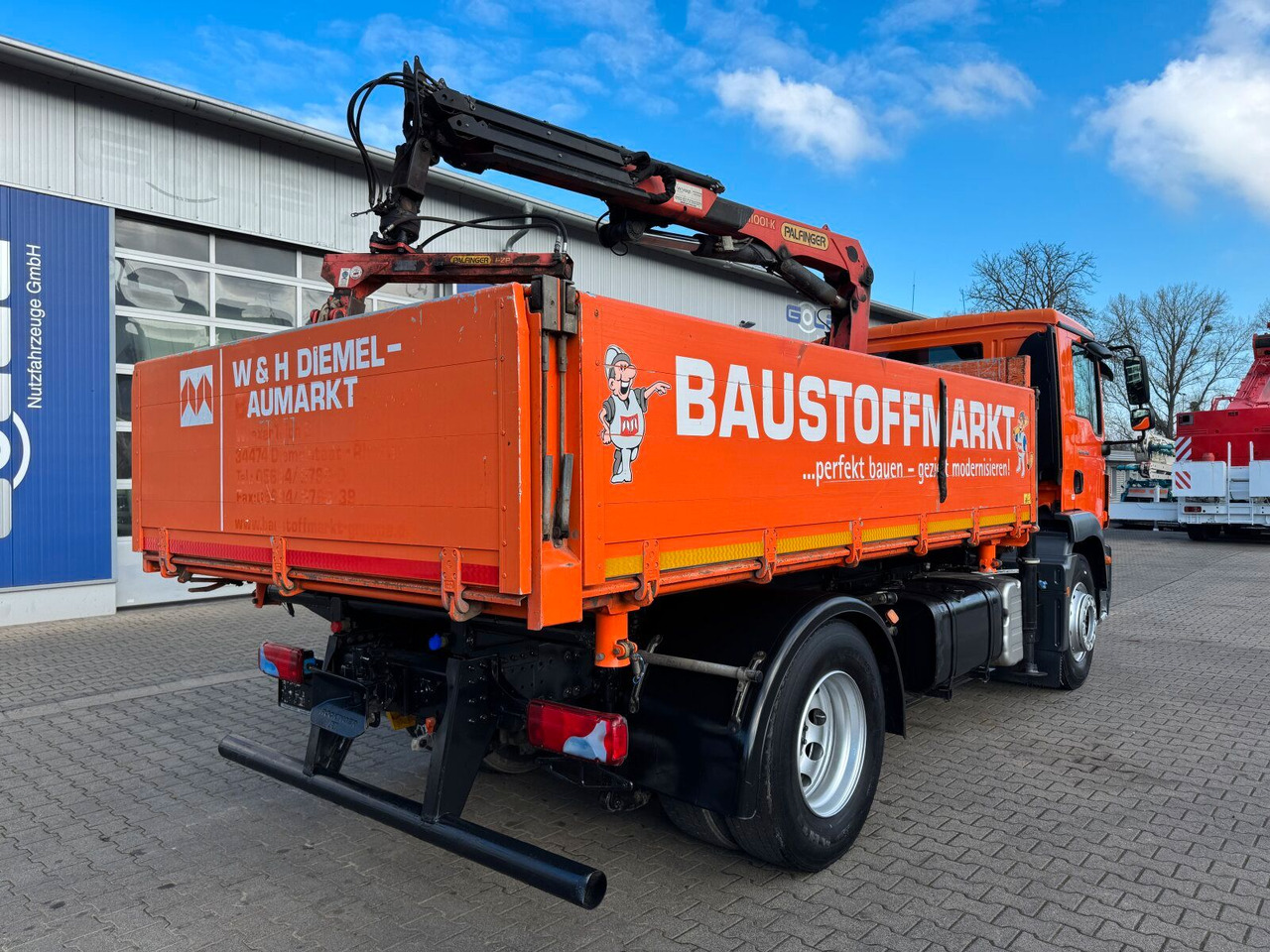 MAN TGM 18.340 4x2 Euro 6 Kipper Kran PK11001.K - Kipper vrachtwagen, Kraanwagen: afbeelding 4 MAN TGM 18.340 4x2 Euro 6 Kipper Kran PK11001.K - Kipper vrachtwagen, Kraanwagen: afbeelding 4
