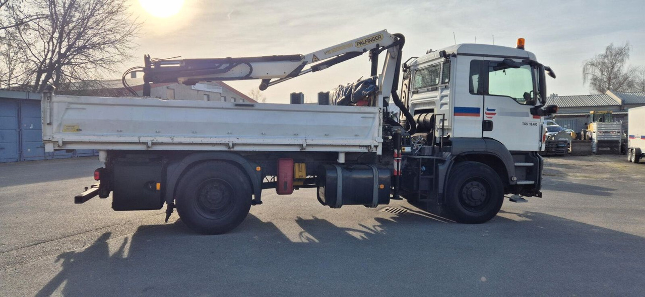 MAN TGS 18.480 4x4H Winter. Kipper Kran PALFINGER 12 - Kraanwagen: afbeelding 3 MAN TGS 18.480 4x4H Winter. Kipper Kran PALFINGER 12 - Kraanwagen: afbeelding 3