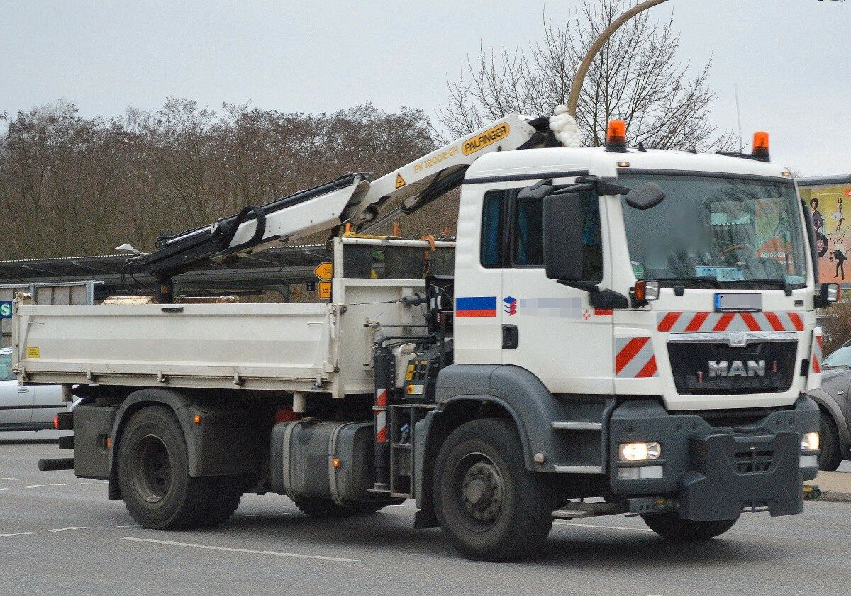 MAN TGS 18.480 4x4H Winter. Kipper Kran PALFINGER 12 - Kraanwagen: afbeelding 1 MAN TGS 18.480 4x4H Winter. Kipper Kran PALFINGER 12 - Kraanwagen: afbeelding 1