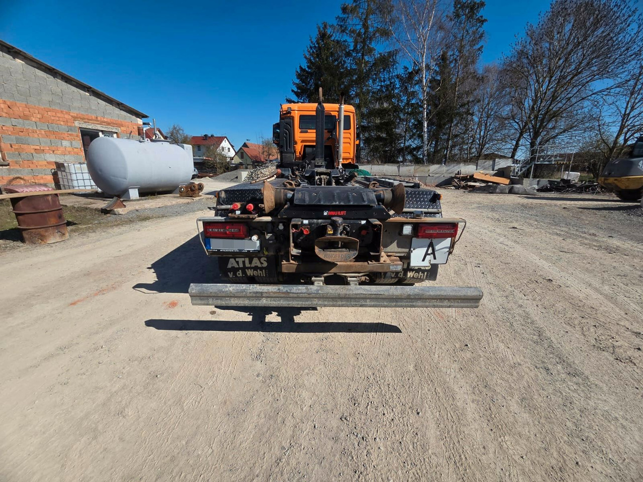 MAN TGS 26.500 6x6H Abrollkipper HIAB - Haakarmsysteem vrachtwagen, Kraanwagen: afbeelding 3 MAN TGS 26.500 6x6H Abrollkipper HIAB - Haakarmsysteem vrachtwagen, Kraanwagen: afbeelding 3
