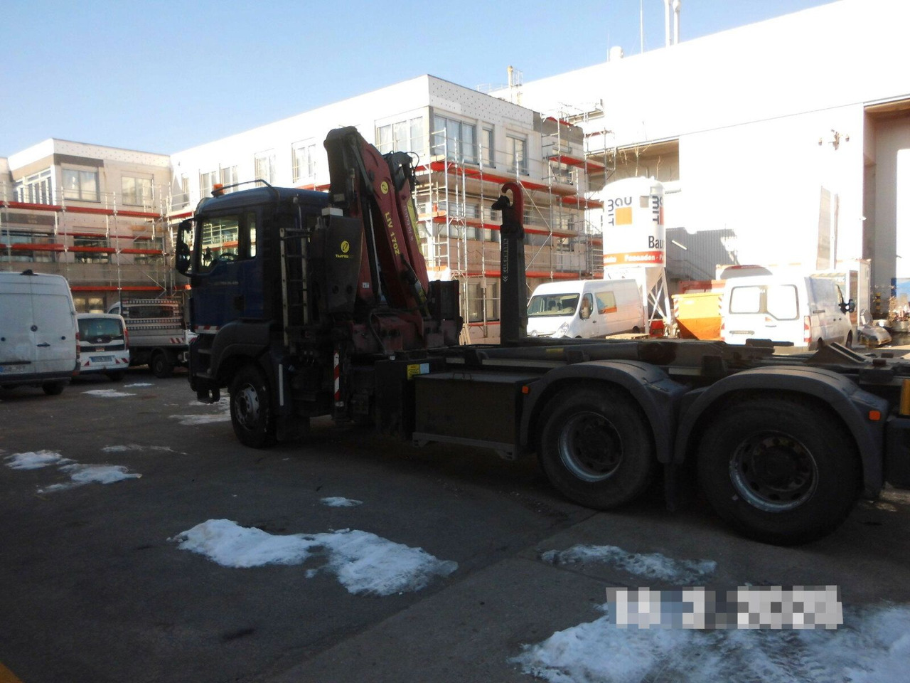 MAN TGS 28.480 6x4 Abrollkipper + Kran bis 4,63 T - Kraanwagen: afbeelding 4 MAN TGS 28.480 6x4 Abrollkipper + Kran bis 4,63 T - Kraanwagen: afbeelding 4