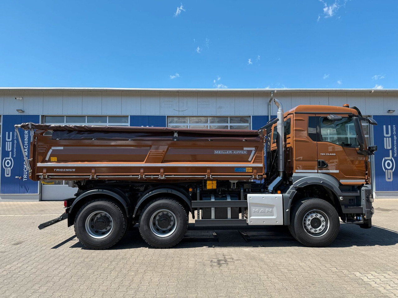 MAN TGS 33.440 6x4 Kipper MEILLER Bordmatik Frontpl. - Kipper vrachtwagen: afbeelding 3 MAN TGS 33.440 6x4 Kipper MEILLER Bordmatik Frontpl. - Kipper vrachtwagen: afbeelding 3