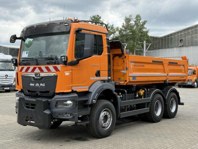 MAN TGS 33.440 6x4 Kipper MEILLER Bordmatik Frontpl. - Kipper vrachtwagen: afbeelding 1 MAN TGS 33.440 6x4 Kipper MEILLER Bordmatik Frontpl. - Kipper vrachtwagen: afbeelding 1