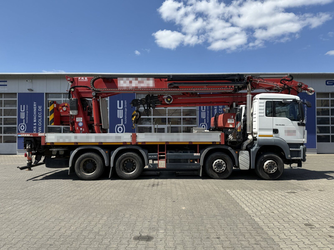 MAN TGS 35.360 8X4 BB Dachdecker Kran bis 52 m - Kraanwagen: afbeelding 2 MAN TGS 35.360 8X4 BB Dachdecker Kran bis 52 m - Kraanwagen: afbeelding 2