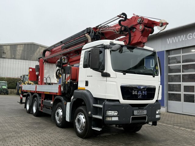 MAN TGS 35.360 8X4 BB Dachdecker Kran bis 52 m - Kraanwagen: afbeelding 1 MAN TGS 35.360 8X4 BB Dachdecker Kran bis 52 m - Kraanwagen: afbeelding 1