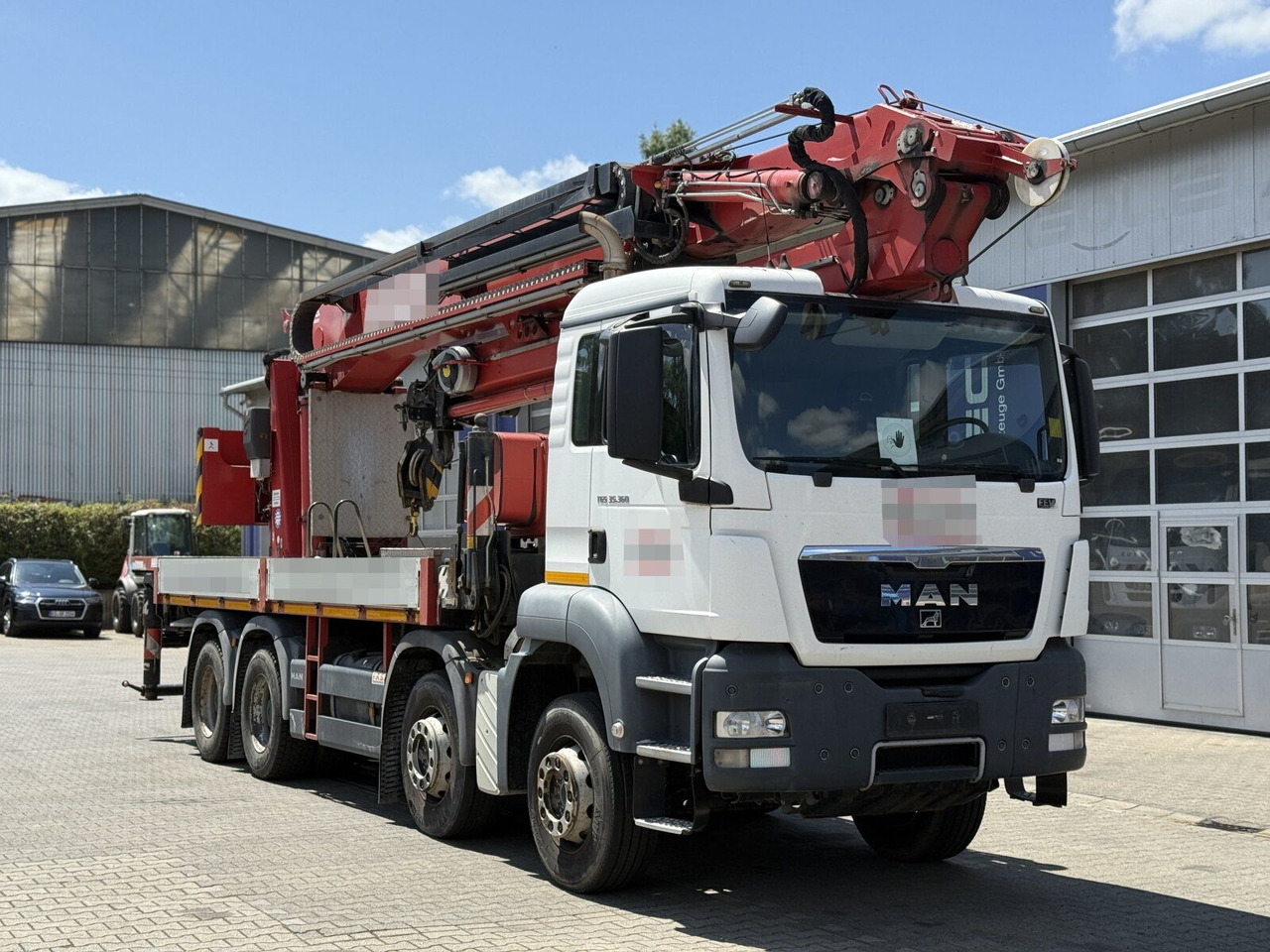 MAN TGS 35.360 8X4 BB Dachdecker Kran bis 52 m - Kraanwagen: afbeelding 1 MAN TGS 35.360 8X4 BB Dachdecker Kran bis 52 m - Kraanwagen: afbeelding 1