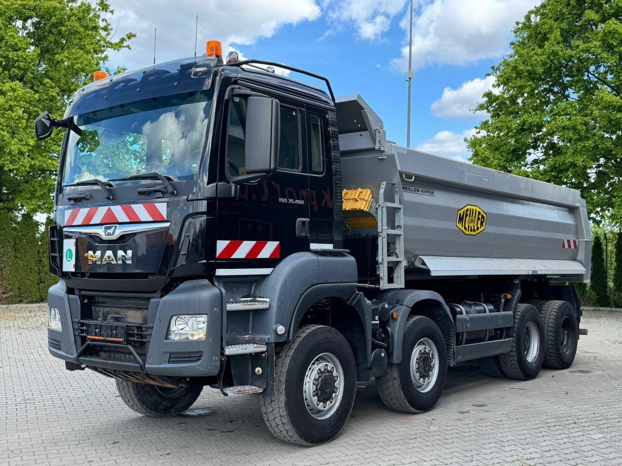 MAN TGS 35.460 8x6 BB Muldenkipper Meiller - Kipper vrachtwagen: afbeelding 2 MAN TGS 35.460 8x6 BB Muldenkipper Meiller - Kipper vrachtwagen: afbeelding 2