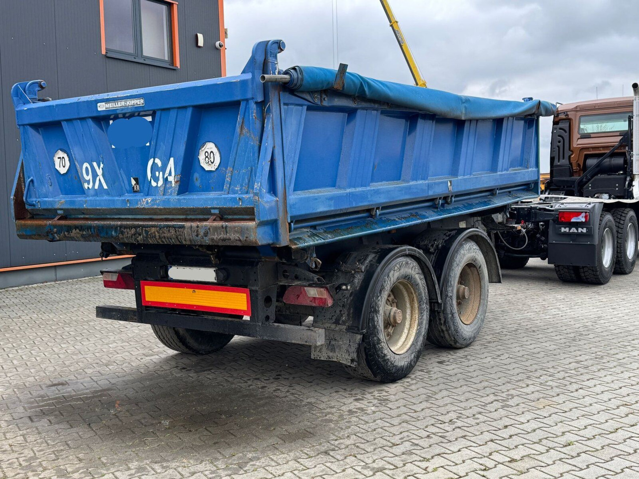Meiller MZDA 18/21 Tandem Kipper 2 Achse - Kipper aanhangwagen: afbeelding 4 Meiller MZDA 18/21 Tandem Kipper 2 Achse - Kipper aanhangwagen: afbeelding 4