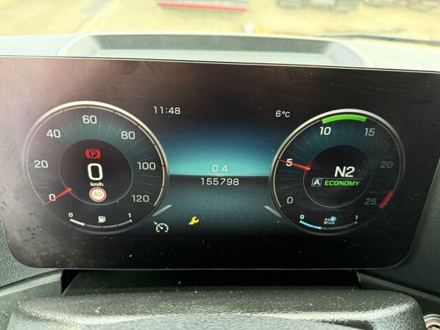 Mercedes-Benz ACTROS 2543 6x2 Wechselaufbau BDF AHK 2 Betten - Containertransporter/ Wissellaadbak vrachtwagen: afbeelding 2 Mercedes-Benz ACTROS 2543 6x2 Wechselaufbau BDF AHK 2 Betten - Containertransporter/ Wissellaadbak vrachtwagen: afbeelding 2