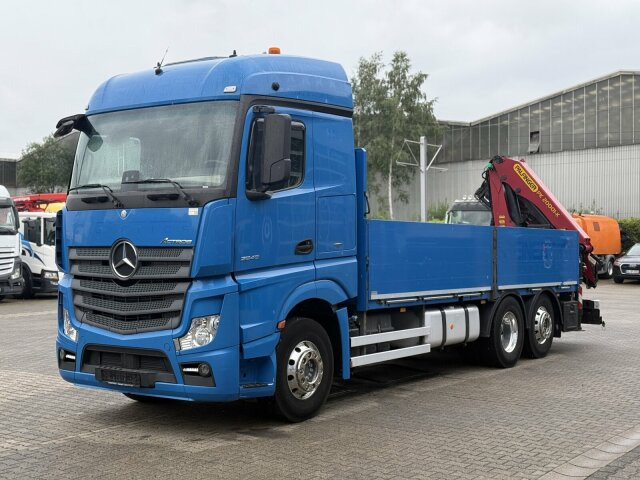 Kraanwagen Mercedes-Benz ACTROS 2545 6x2 Pritsche Kran Palfinger PK20001K: afbeelding 12 Kraanwagen Mercedes-Benz ACTROS 2545 6x2 Pritsche Kran Palfinger PK20001K: afbeelding 12
