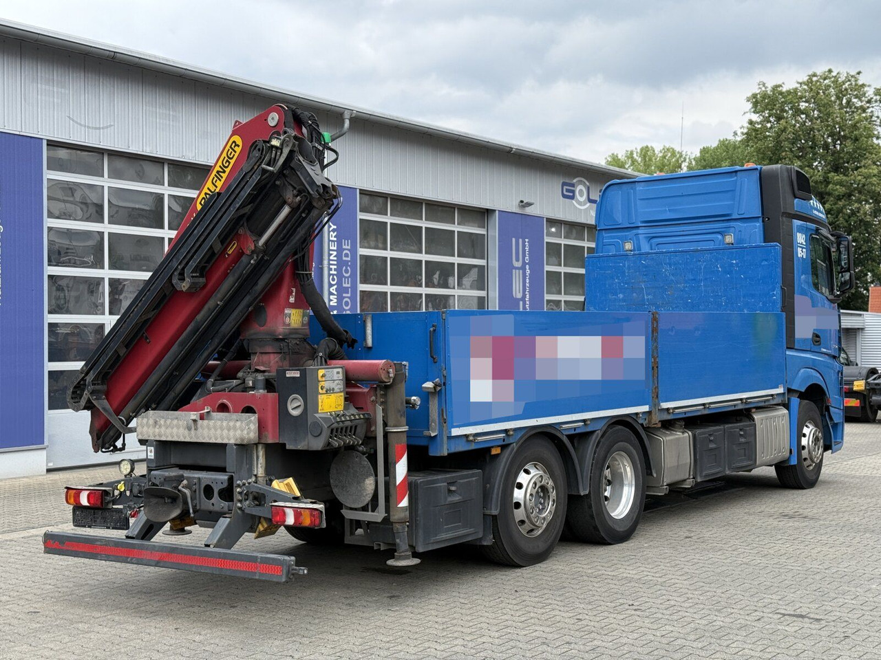 Mercedes-Benz ACTROS 2545 6x2 Pritsche Kran Palfinger PK20001K - Kraanwagen: afbeelding 3 Mercedes-Benz ACTROS 2545 6x2 Pritsche Kran Palfinger PK20001K - Kraanwagen: afbeelding 3