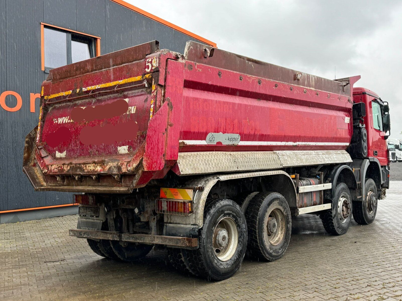 Mercedes-Benz ACTROS 4141 EURO4 8x6 Muldenkipper - Kipper vrachtwagen: afbeelding 5 Mercedes-Benz ACTROS 4141 EURO4 8x6 Muldenkipper - Kipper vrachtwagen: afbeelding 5