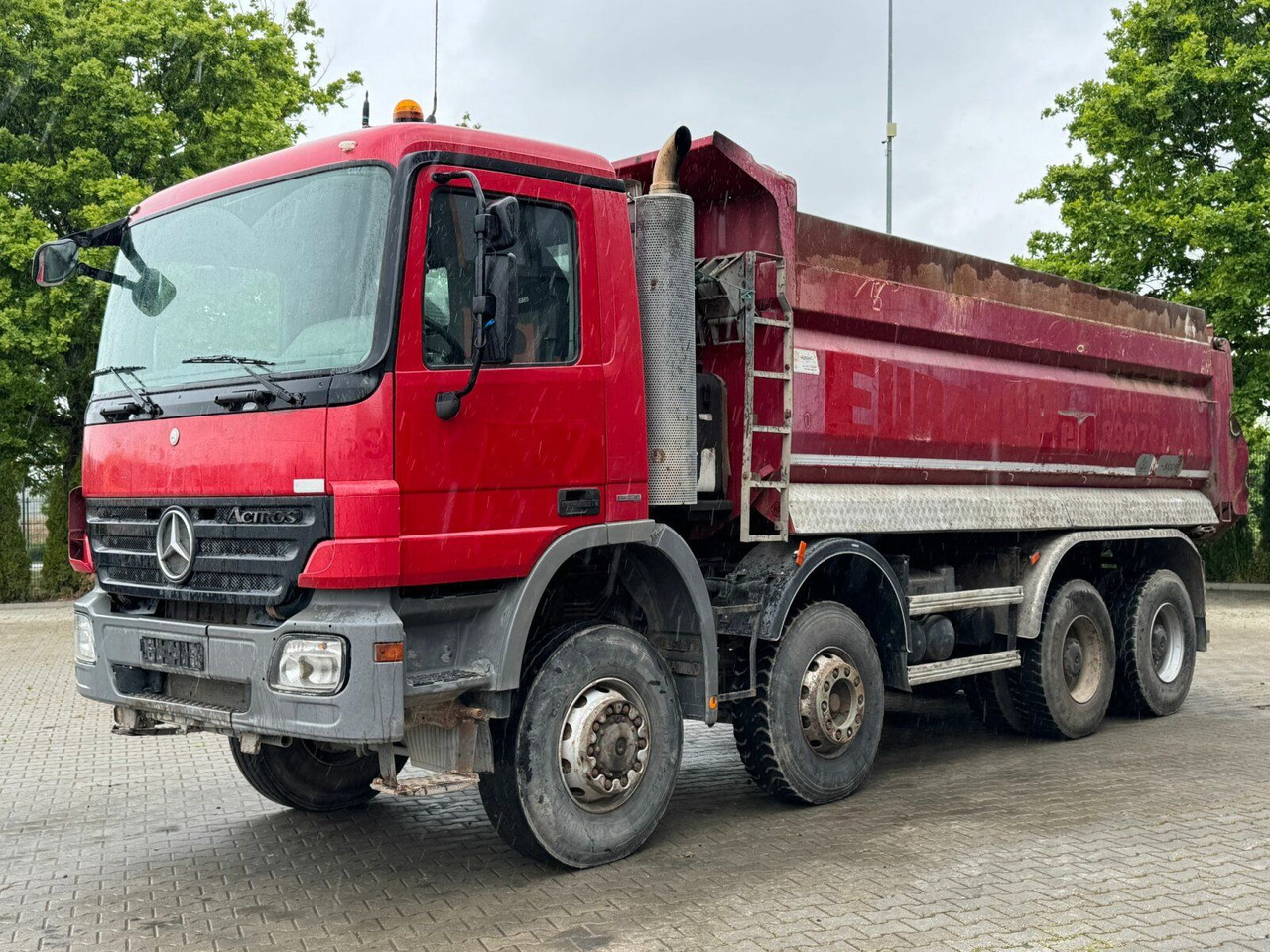 Mercedes-Benz ACTROS 4141 EURO4 8x6 Muldenkipper - Kipper vrachtwagen: afbeelding 2 Mercedes-Benz ACTROS 4141 EURO4 8x6 Muldenkipper - Kipper vrachtwagen: afbeelding 2
