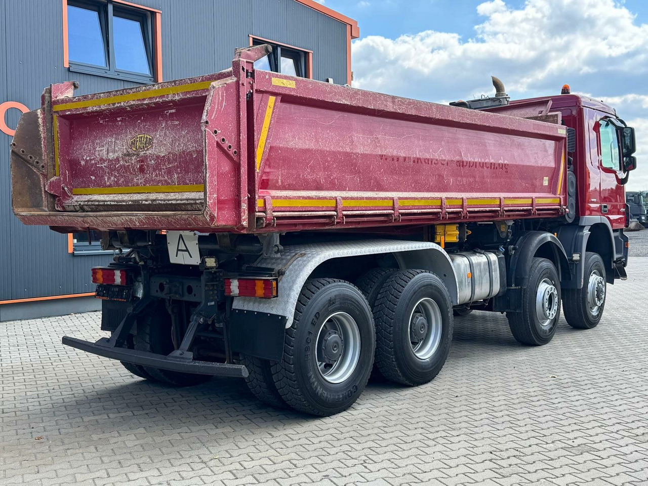 Mercedes-Benz ACTROS 4144 8x6 EURO5 Kipper mit Bordmatik - Kipper vrachtwagen: afbeelding 5 Mercedes-Benz ACTROS 4144 8x6 EURO5 Kipper mit Bordmatik - Kipper vrachtwagen: afbeelding 5