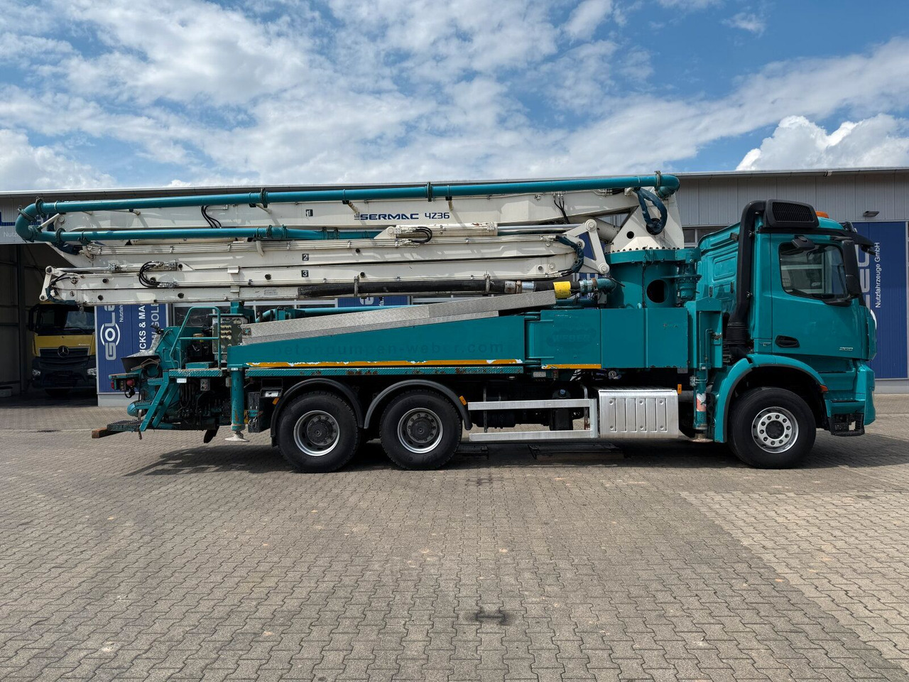 Mercedes-Benz AROCS 2636 6x4 Euro 6 Betonpumpe SERMAC 4Z36 - Betonpomp: afbeelding 3 Mercedes-Benz AROCS 2636 6x4 Euro 6 Betonpumpe SERMAC 4Z36 - Betonpomp: afbeelding 3