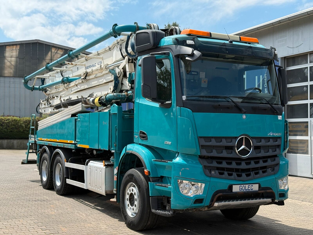 Mercedes-Benz AROCS 2636 6x4 Euro 6 Betonpumpe SERMAC 4Z36 - Betonpomp: afbeelding 1 Mercedes-Benz AROCS 2636 6x4 Euro 6 Betonpumpe SERMAC 4Z36 - Betonpomp: afbeelding 1
