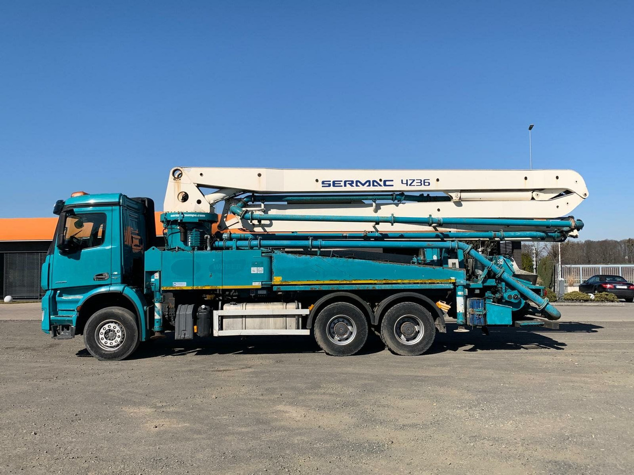 Mercedes-Benz AROCS 2636 6x4 Euro 6 Betonpumpe SERMAC 4Z36 - Betonpomp: afbeelding 4 Mercedes-Benz AROCS 2636 6x4 Euro 6 Betonpumpe SERMAC 4Z36 - Betonpomp: afbeelding 4
