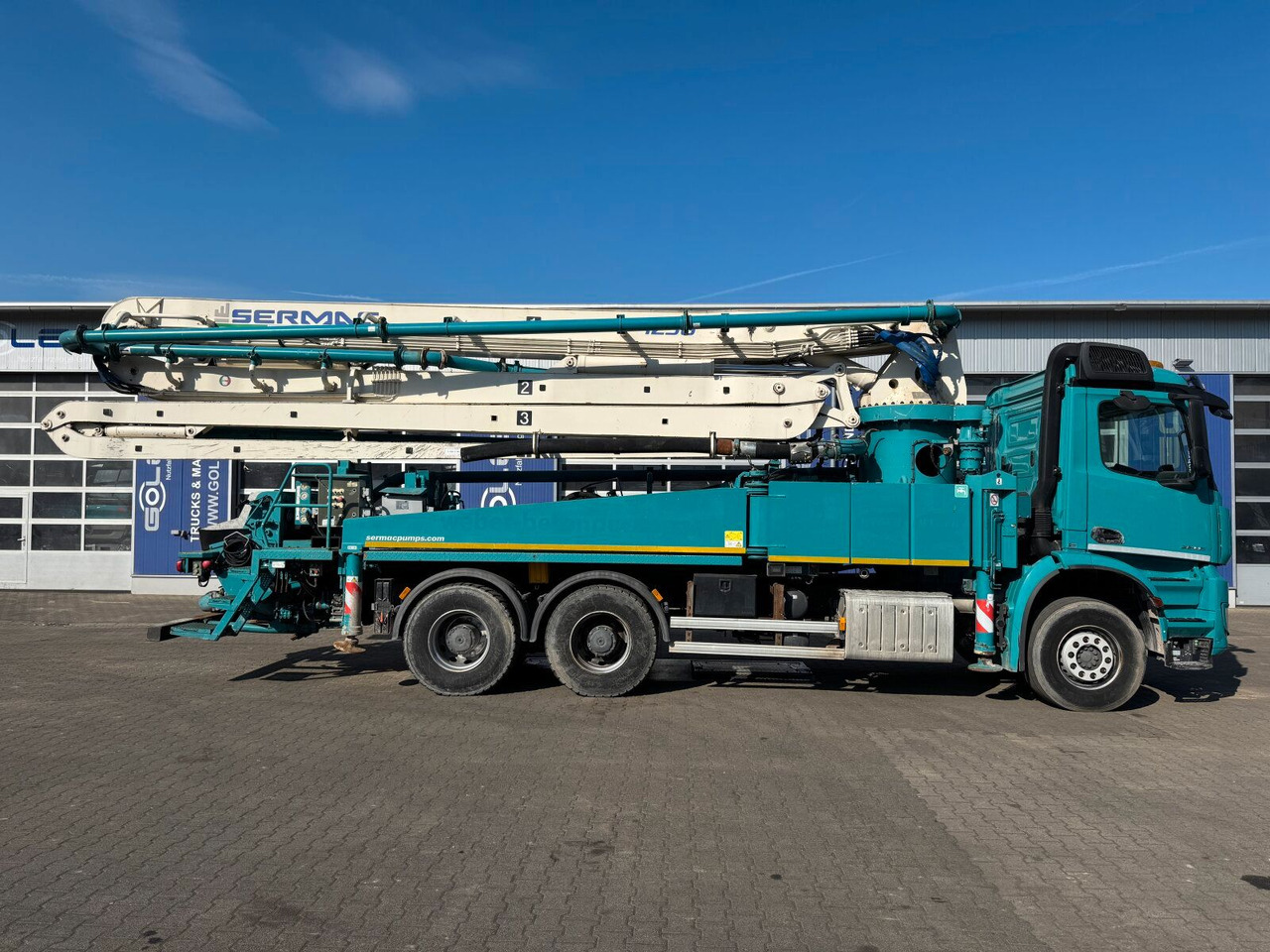 Mercedes-Benz AROCS 2836 6x4 Euro 6 Betonpumpe SERMAC 4Z38 - Betonpomp: afbeelding 3 Mercedes-Benz AROCS 2836 6x4 Euro 6 Betonpumpe SERMAC 4Z38 - Betonpomp: afbeelding 3
