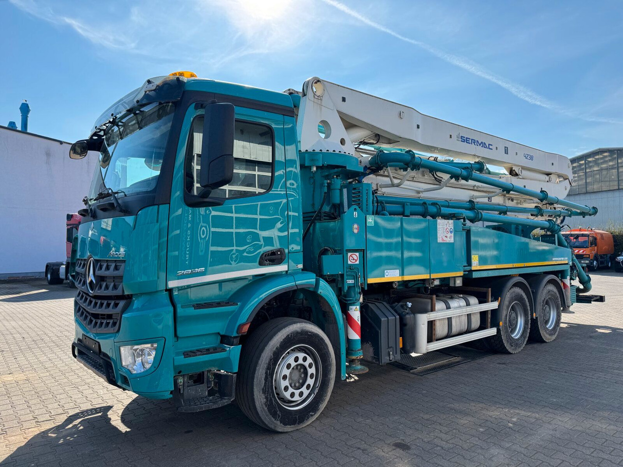 Mercedes-Benz AROCS 2836 6x4 Euro 6 Betonpumpe SERMAC 4Z38 - Betonpomp: afbeelding 2 Mercedes-Benz AROCS 2836 6x4 Euro 6 Betonpumpe SERMAC 4Z38 - Betonpomp: afbeelding 2
