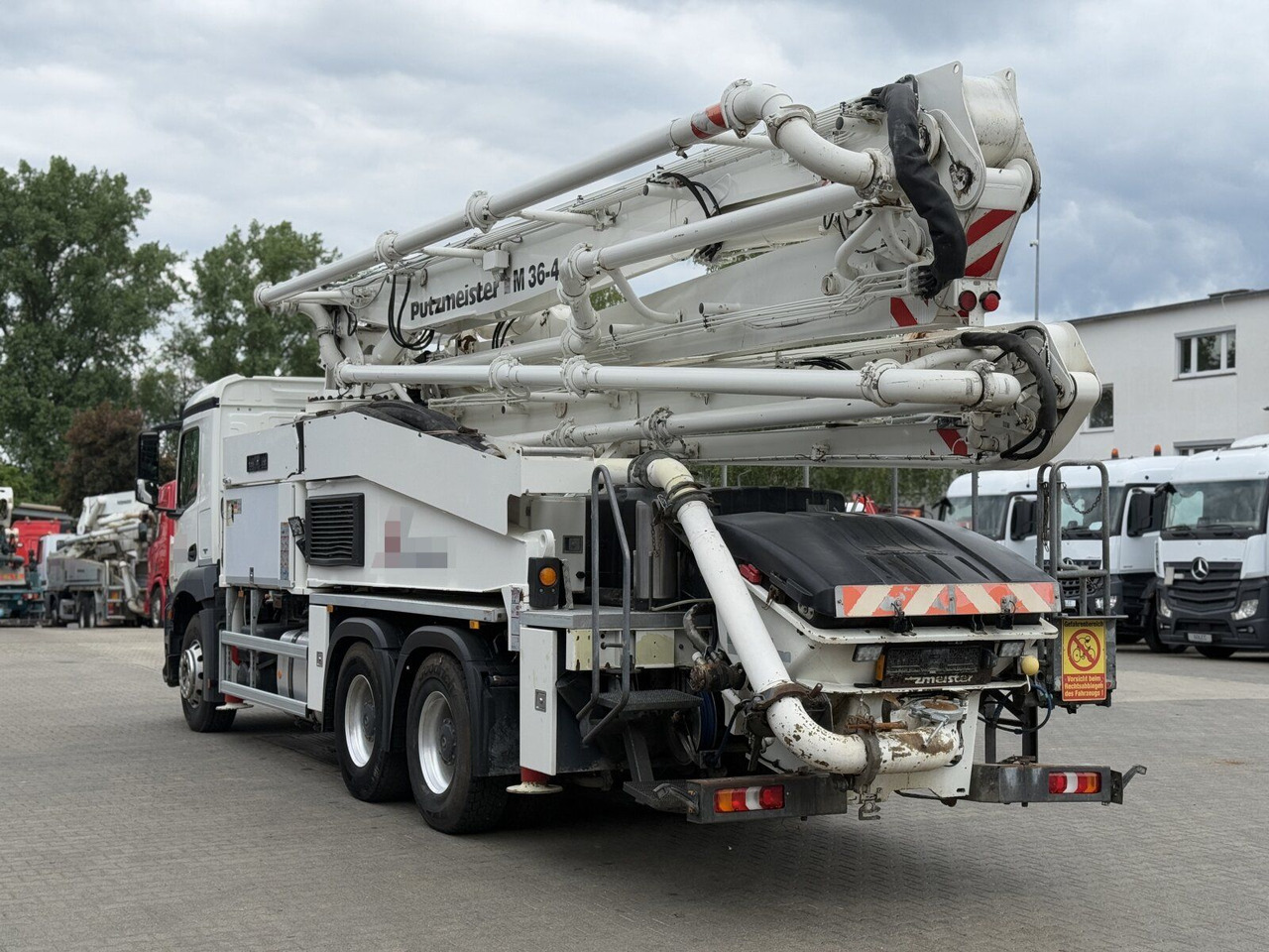 Mercedes-Benz AROCS 2840 6x4 Betonp. Putzmeister BSF36-4.16HLS - Betonpomp: afbeelding 5 Mercedes-Benz AROCS 2840 6x4 Betonp. Putzmeister BSF36-4.16HLS - Betonpomp: afbeelding 5