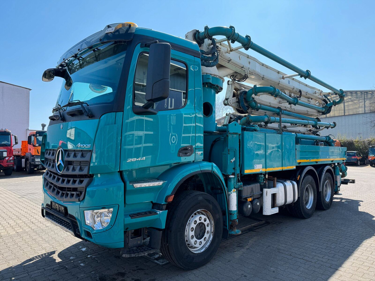 Mercedes-Benz AROCS 2844 6x4 Euro 6 Betonpumpe SERMAC 5Z33 - Betonpomp: afbeelding 2 Mercedes-Benz AROCS 2844 6x4 Euro 6 Betonpumpe SERMAC 5Z33 - Betonpomp: afbeelding 2