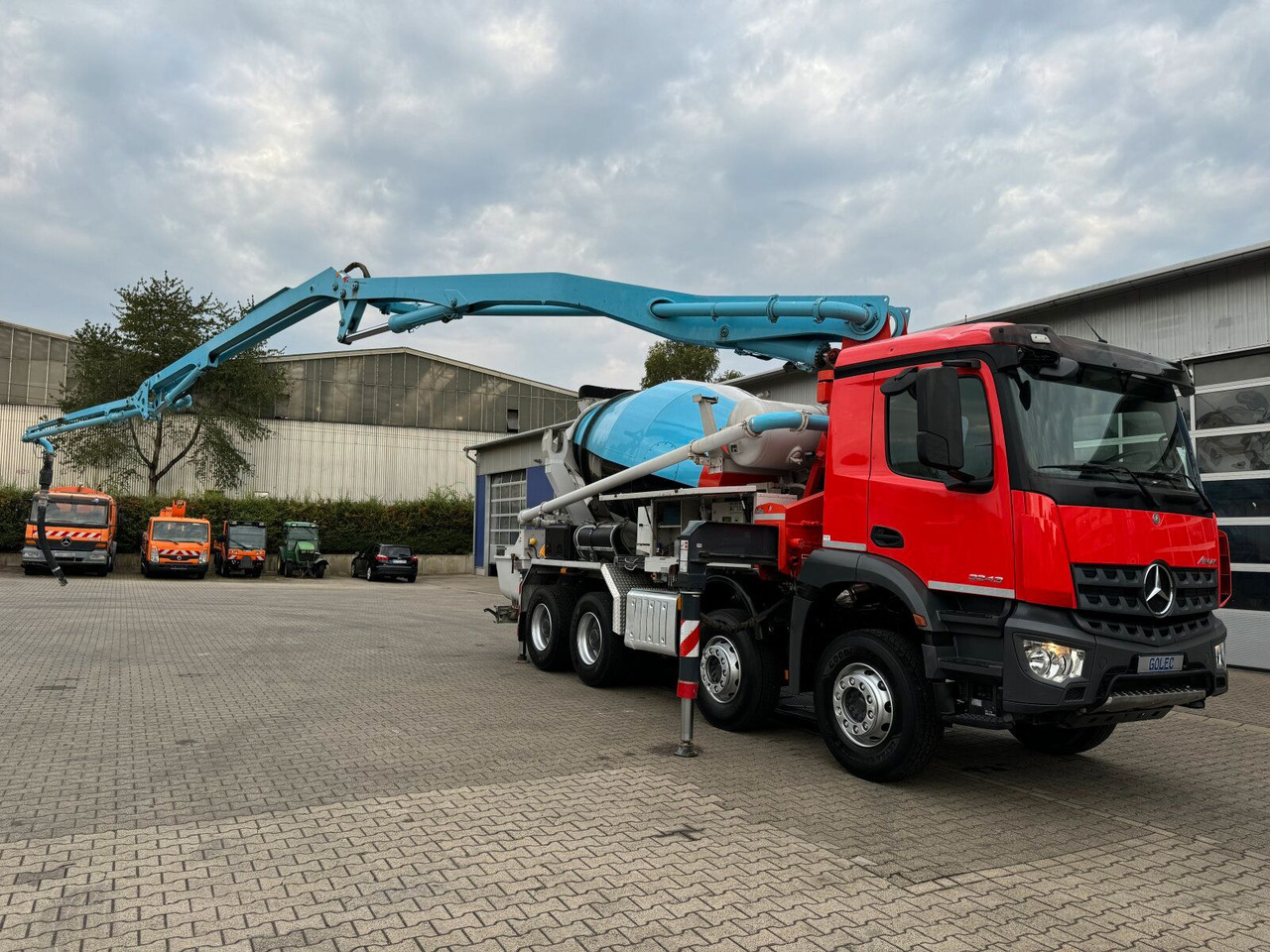 Mercedes-Benz AROCS 3243 8x4 Euro 6 Pumi Putzmeister TMM 24-3 - Betonpomp: afbeelding 2 Mercedes-Benz AROCS 3243 8x4 Euro 6 Pumi Putzmeister TMM 24-3 - Betonpomp: afbeelding 2