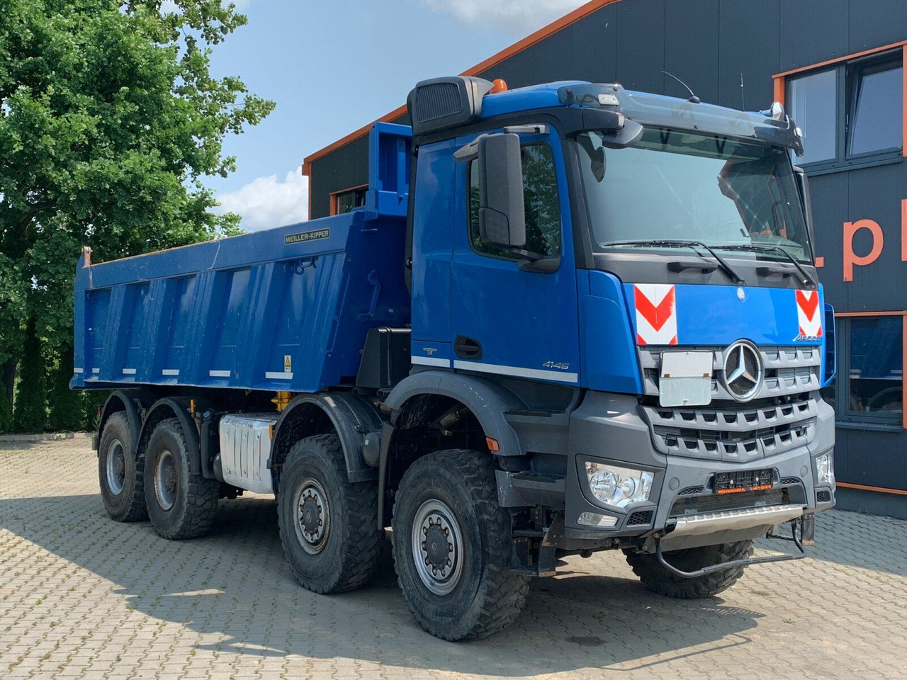 Mercedes-Benz AROCS 4145 8x8 EURO6 Muldenkipper TOP! - Kipper vrachtwagen: afbeelding 1 Mercedes-Benz AROCS 4145 8x8 EURO6 Muldenkipper TOP! - Kipper vrachtwagen: afbeelding 1