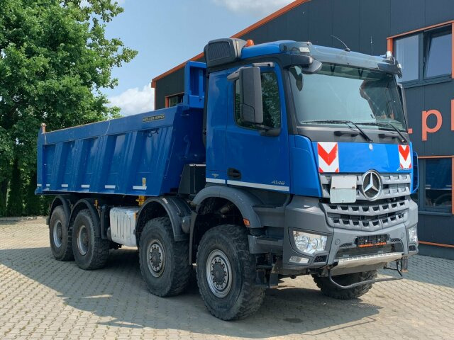 Mercedes-Benz AROCS 4145 8x8 EURO6 Muldenkipper TOP! - Kipper vrachtwagen: afbeelding 1 Mercedes-Benz AROCS 4145 8x8 EURO6 Muldenkipper TOP! - Kipper vrachtwagen: afbeelding 1